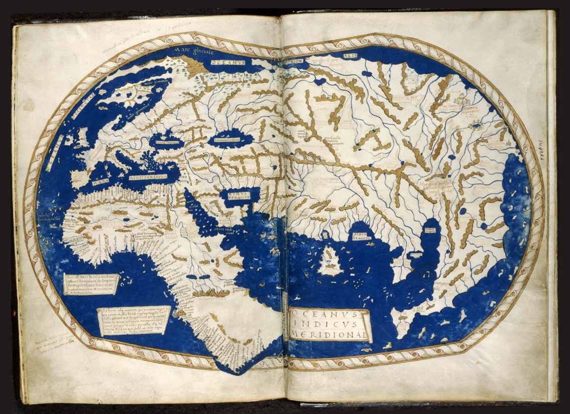 Henricus Martellus World Map, 1489