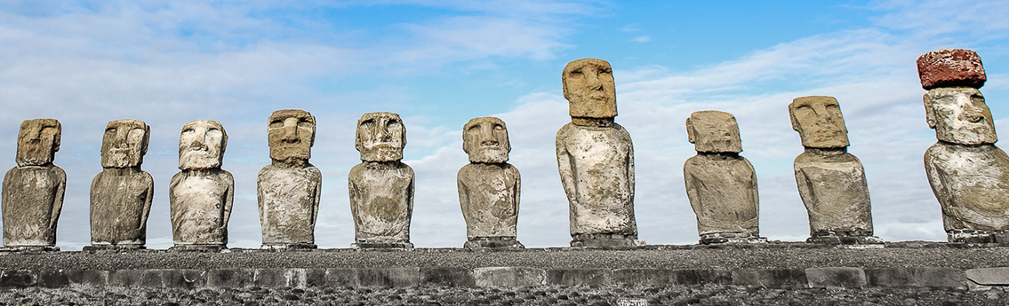 Stone Heads of Easter Island