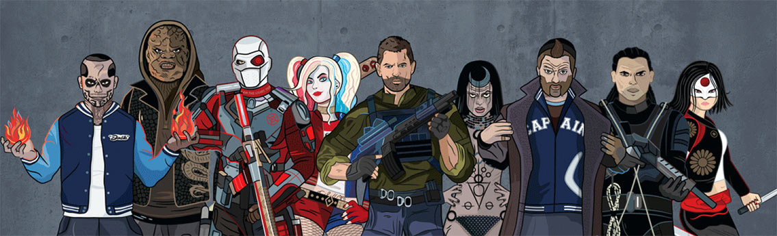 Suicide Squad Character Profiles