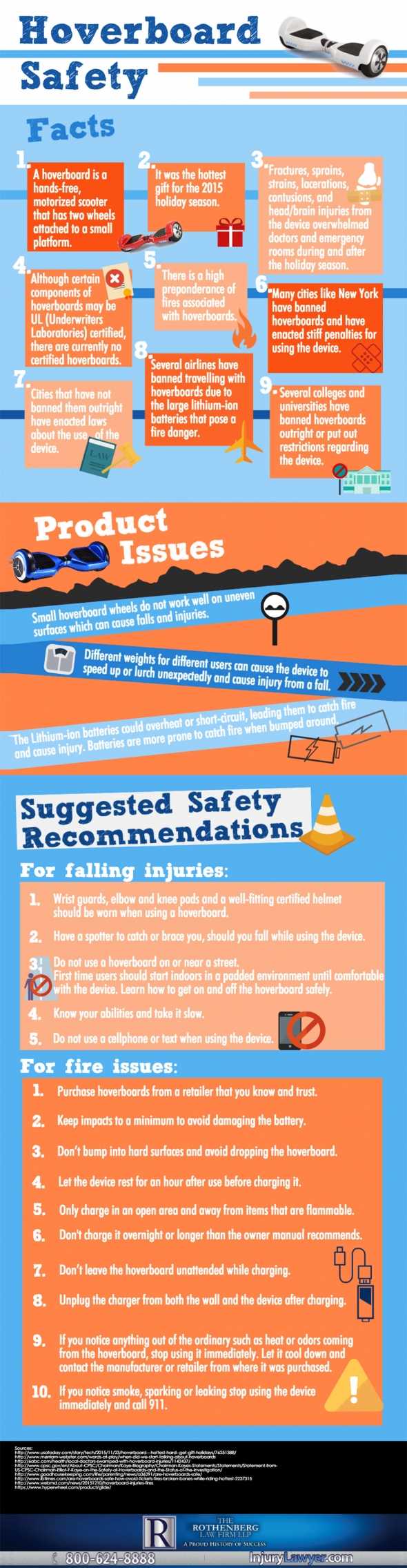 Hoverboard Safety Tips to Prevent Fire and Injuries [Infographic]