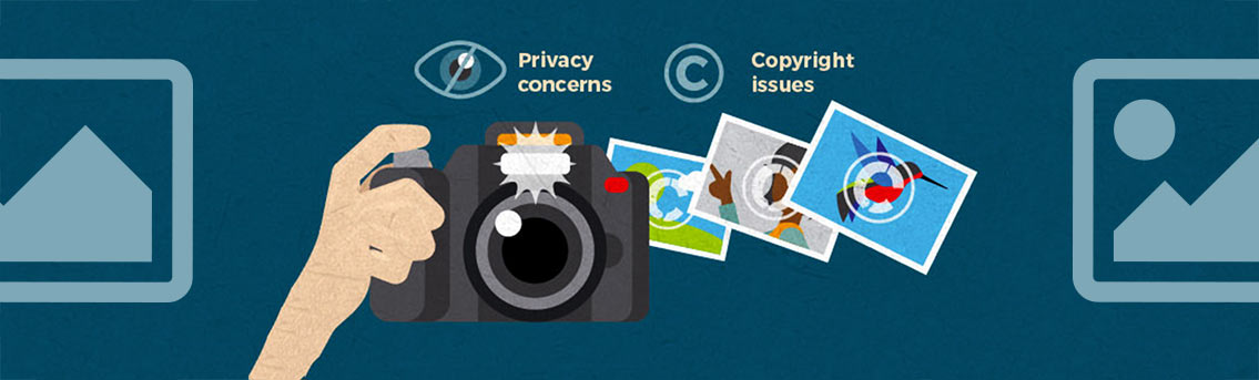 Photographers Privacy and Copyright Law Infographic