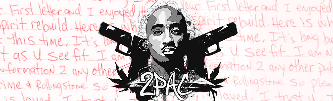 Tupac 2Pac Rapper Infographic